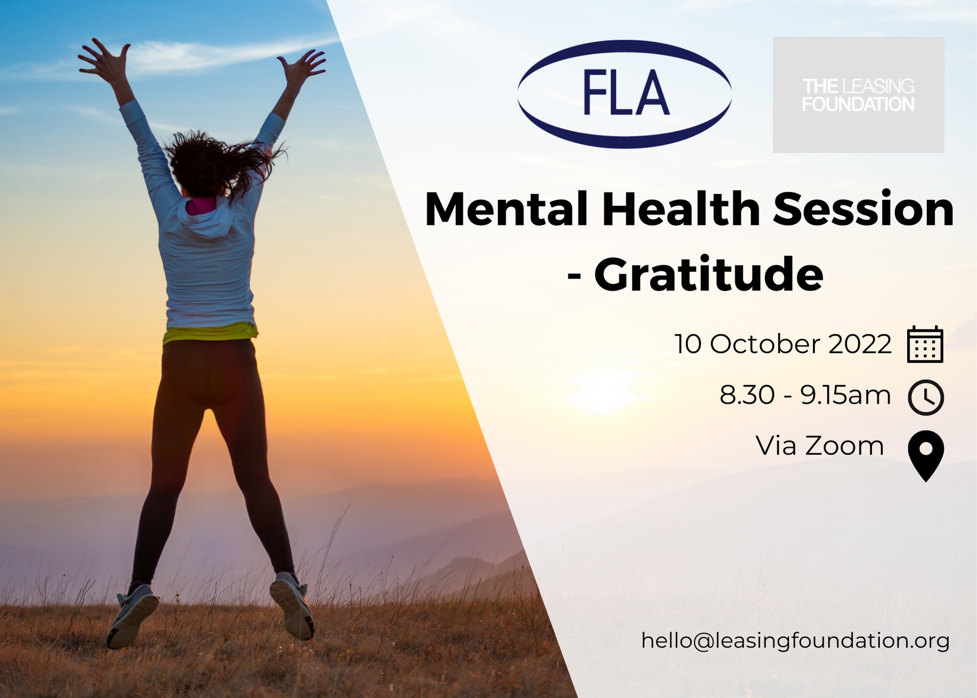 Mental Health Session – Gratitude – 10 October 2022